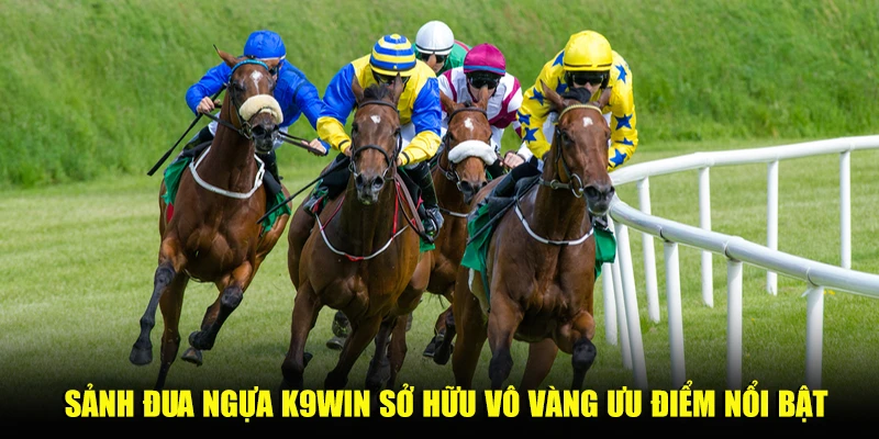 Sảnh đua ngựa K9win sở hữu vô vàng ưu điểm nổi bật